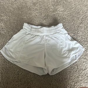 Size 2, White, LuluLemon Hotty Hot Shorts